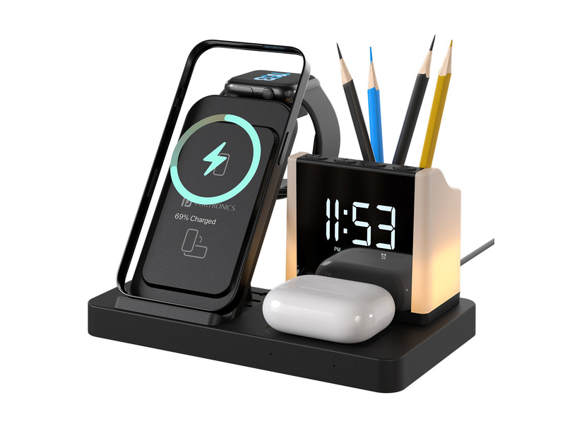 Portronics Hexacharge 6-in-1 Wireless Charging Station
