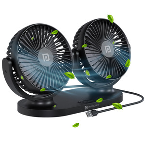 Portronics Twin Cool Dual-Head USB Desk Fan - Image 2