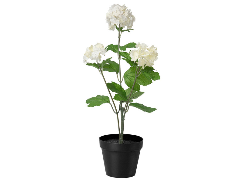 IKEA-FEJKA-White-Artificial-Potted-Plant